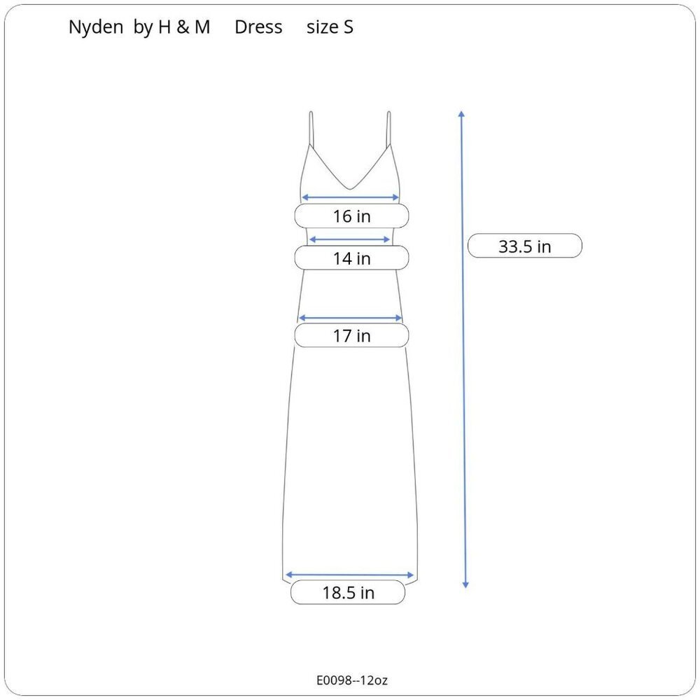 Nyden‎  by H & M Worn once  Dress size S - Picture 7 of 7